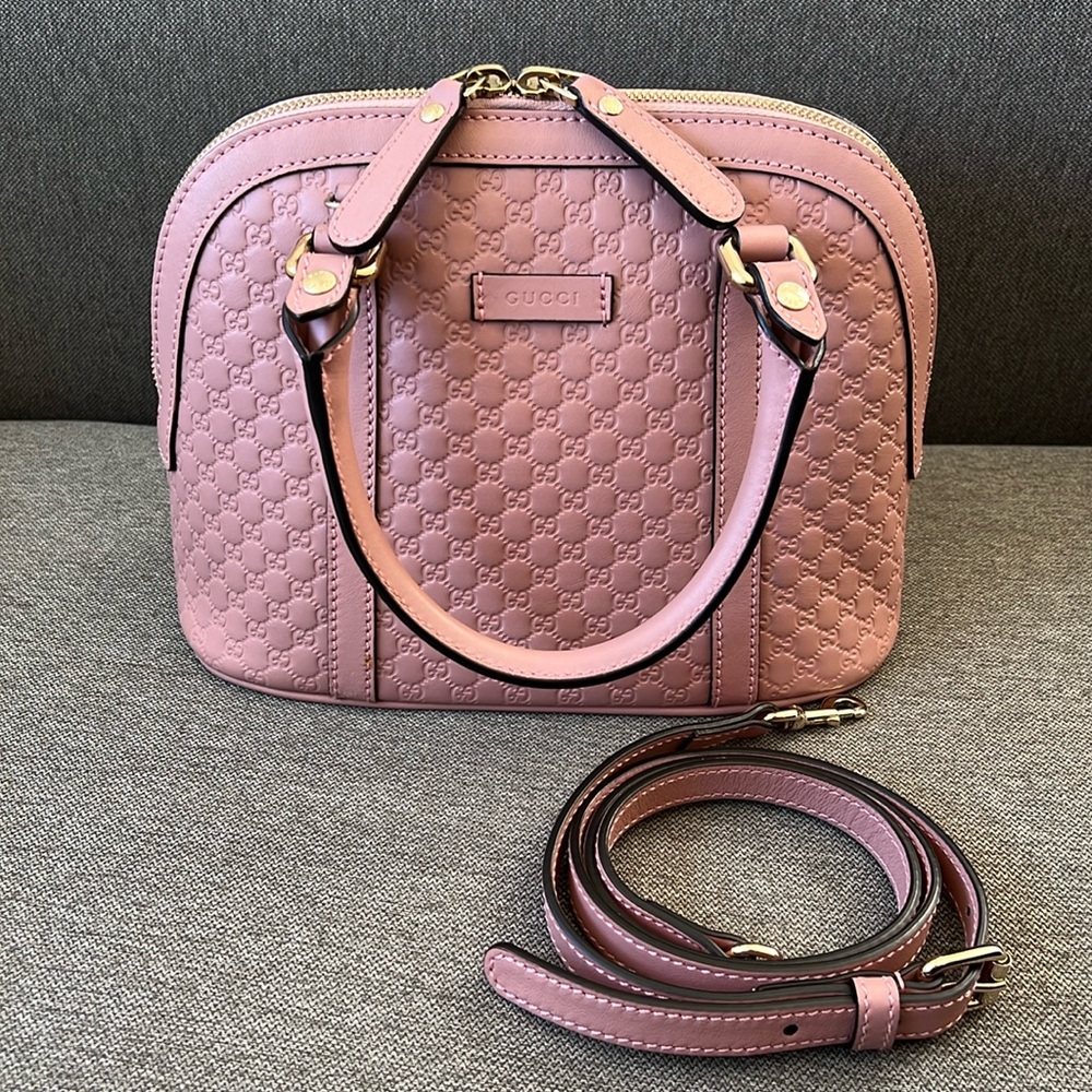 XSOLDX Gucci Pink Leather Women's Bag